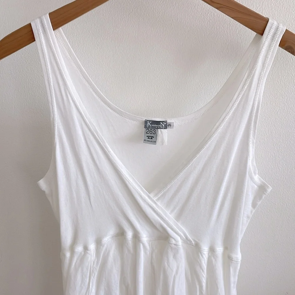 Vintage Kristensen Du Nord White Dress Boho Gypset vibes - Picture 4 of 6
